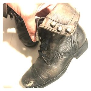 All saints leather boots for small Childrens